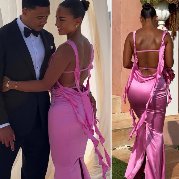 Brand New Nana Jacqueline Caroline
Dress in Magenta Pink Size Large - Picture 12 of 17